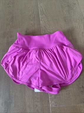 Free People Movement Pink Athletic Skort with Built-in Shorts
